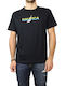 Nautica Men's Short Sleeve T-shirt Black UKSN01-018