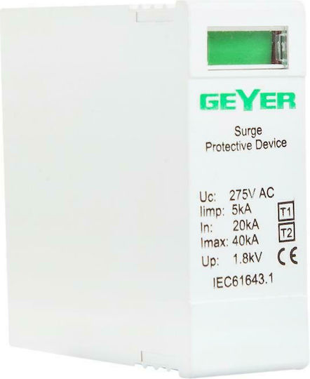 Geyer Inspired T1 / T2 Replacement Cartridge 40kA for AC Lightning Protection GEYER