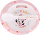 Disney Feeding Set Minnie Mouse made of Plastic Pink 2pcs