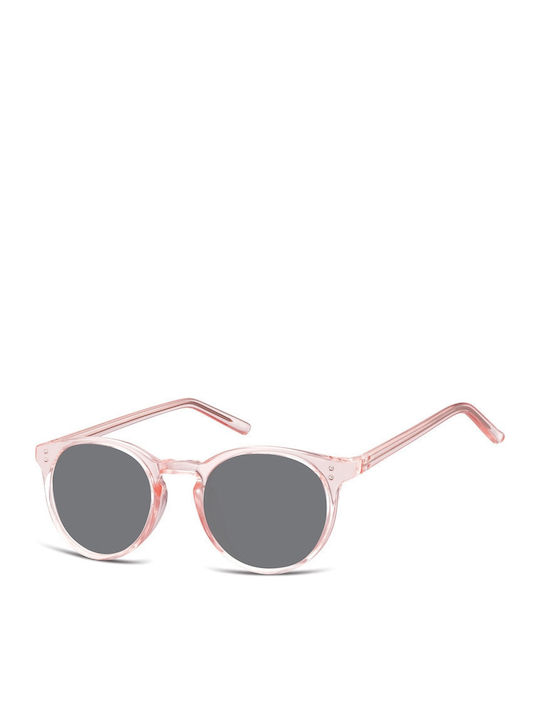 Sunoptic Women's Sunglasses with Pink Plastic Frame SS-CP123C