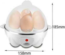 Hoomei Egg Cooker 7 Positions 350W White