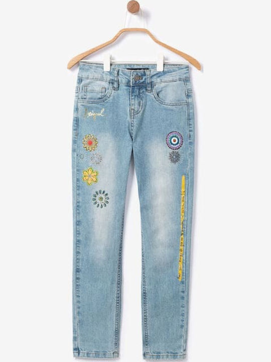 Desigual Fernandez Kids' Jeans Trousers Blue