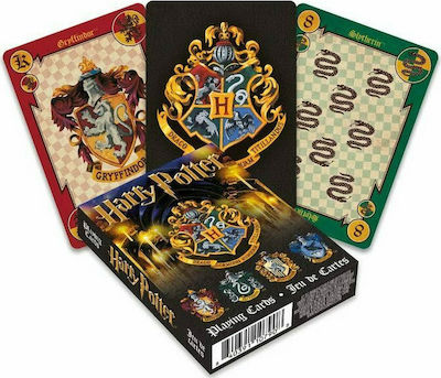 Aquarius Crests Συλλεκτική Τράπουλα Harry Potter Πλαστικοποιημένη για Poker