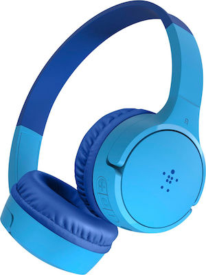 Belkin Soundform Mini Wireless/Wired On Ear Kids' Headphones with 30 hours of Operation Light Blue AUD002BTBL