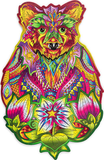 Puzzle Wood Trick Spirit Bear Puzzle 3D 184pcs