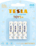 Tesla Batteries Toys+ Blue Αλκαλικές Μπαταρίες AAA 1.5V 4τμχ