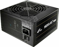 FSP/Fortron Hexa 85+ Pro 350W Schwarz Computer-Netzteil Voll verkabelt 80 Plus Bronze