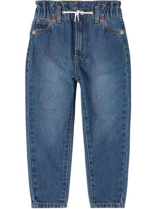 Levi's High Loose Taper Jeans Παιδικό Τζιν Παντελόνι Μπλε