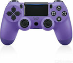 Doubleshock Ασύρματο Gamepad για PS4 Electric Purple