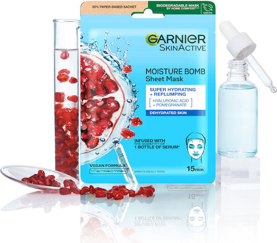 Garnier Moisture Bomb Sheet Mask 5 pcs x 140gr