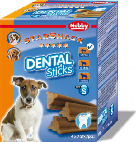 Nobby StarSnack Dental Sticks Small Chewable Stick for Dogs Against Tartar & Plaque 400gr 28 Pieces