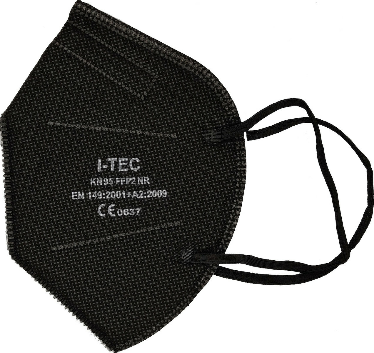 itec KN95 FFP2 Mask Black 1τμχ Skroutz.gr