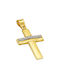 Gold Cross ST26492G 14 Carat gold cross