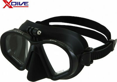 XDive Silicone Diving Mask Venom C Black