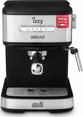 Izzy Amalfi IZ-6004 223701 Automatic Espresso Machine 1000W Pressure 20bar Black