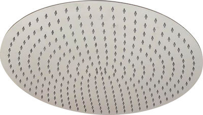 Vinci Inox Round Showerhead Silver Ø20cm Vincirain Family