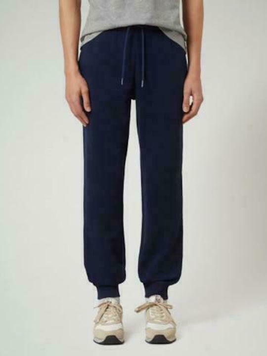 Napapijri Men's Sweatpants with Rubber Navy Blue