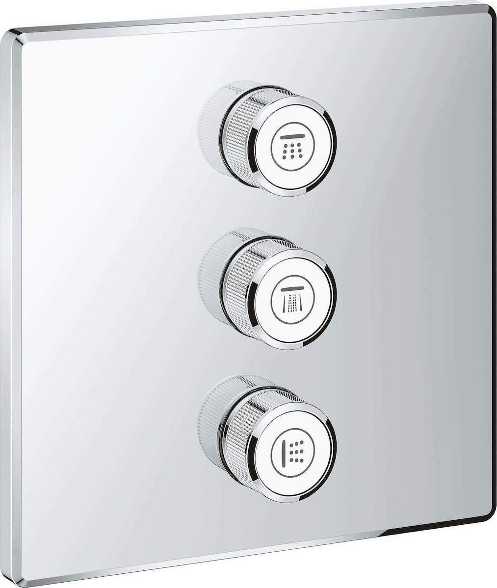 Grohe Grohtherm Smart Control 29127000 BuiltIn Mixer for Shower with 3