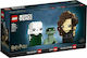 LEGO Brick Headz Voldemort Nagini și Bellatrix pentru 10+ Ani