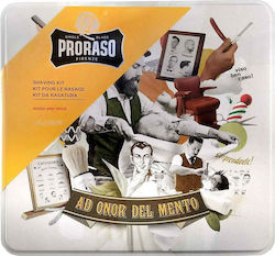 Proraso Wood & Spice mit Pre-Shave Cream 100ml,...