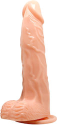 Baile Ρεαλιστικό Dildo με Όρχεις και Βεντούζα Flesh 20.4cm
