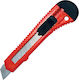 Benman Faltschneider Teppich mit Kunststoff Körper und Klingenbreite 18mm Red