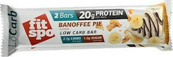 Fit Spo Protein Bar Low Carb Protein Bar with Banoffee Pie Flavour 60gr