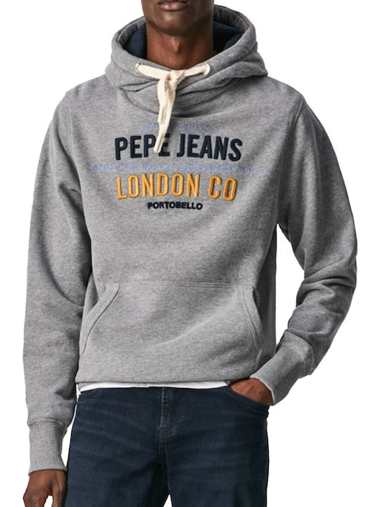 Pepe Jeans Neville Sweatshirt with Hood Gray