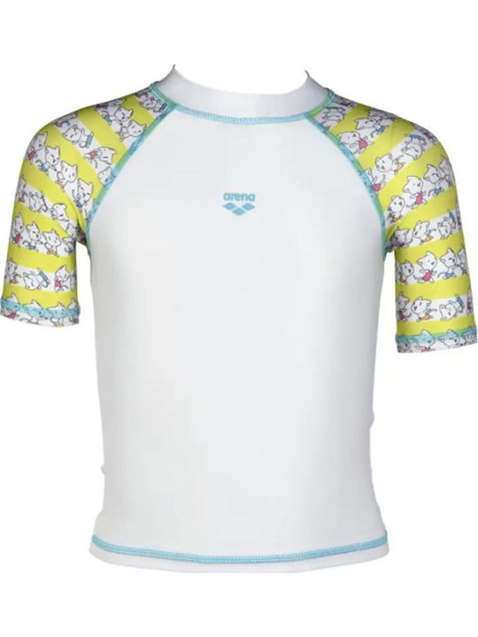 Arena Kids Swimwear Rashguard Green