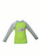 Arena Kinder Badebekleidung UV-Schutz (UV) Langarm-Shirt Schulung Grün