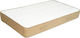Comfort Strom Luxury Ημίδιπλο Ανατομικό Στρώμα Διπλής Όψης 110x190x26cm με Ανεξάρτητα Ελατήρια