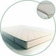 Achaia Strom Economy Orthopedic Semi-double Ortopedie Saltea 130x190x19cm cu Arcuri