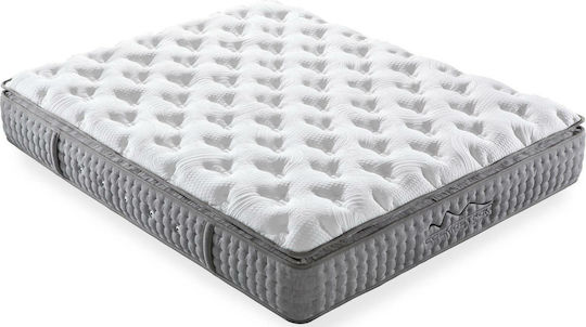 Cosmostrom Velvet Über-Doppel Ergonomisch Matratze Latex / Schaum 160x190x32cm mit Topper