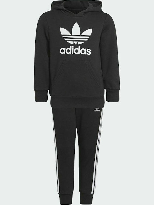 adidas Παιδικό Σετ Φόρμας Μαύρο 2τμχ Adicolor