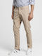 Gant Men's Trousers Chino Elastic Beige