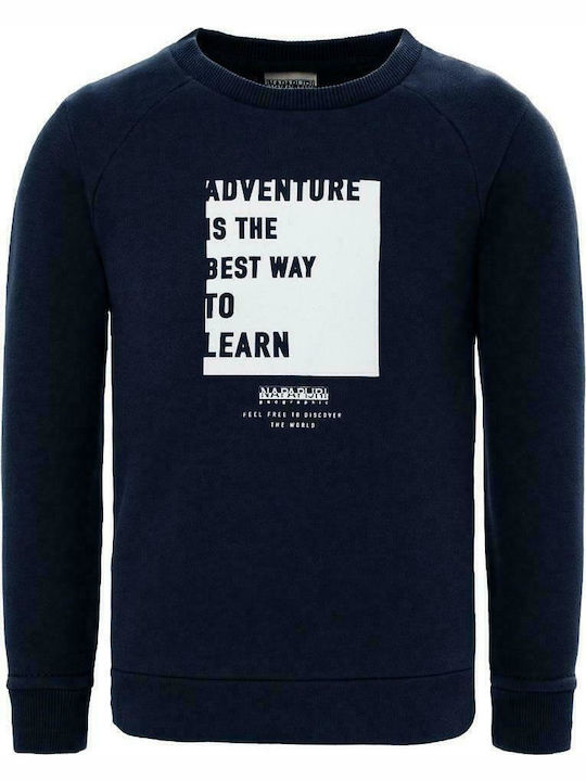 Napapijri Παιδικό Φούτερ Navy Μπλε Sweatshirt