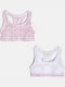 Guess Set of Kids' Bralettes White 2pcs