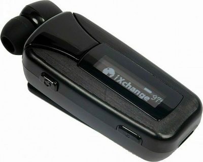 iXchange UA51 Pro In-ear Bluetooth Handsfree Ακουστικό Πέτου Μαύρο