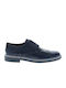 Geox Silmor Men's Leather Oxfords Blue