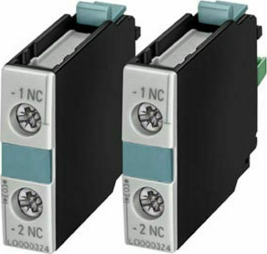 Siemens Industrial Auxiliary Contact Βοηθητικό Μπλοκ Επαφών 1NC 6A 3RH1921-1CA01