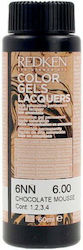 Redken Color Gels Lacquers Vopsea de par 6NN Chocolate Mousse 60ml
