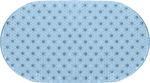 Arvix Provence Bathtub Mat with Suction Cups Blue 38x69cm