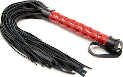 Fetish Addict Flogger Diamond Pattern in Rot Farbe