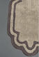 Palamaiki Πατάκι Μπάνιου Βαμβακερό Οβάλ Pilar 9-100535-001 Cream 50x80εκ.