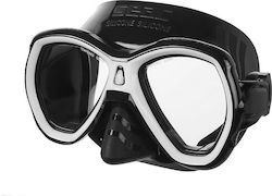 Seac Elba Tauchmaske aus Silikon in Schwarz