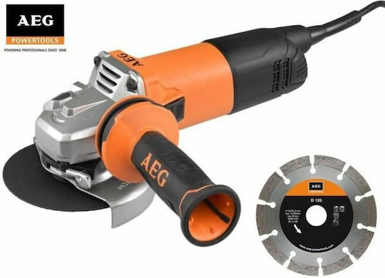 AEG Tools WS 10-125 SK Γωνιακός Τροχός 125mm Ρεύματος 1000W