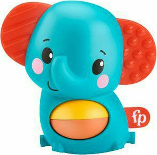 Fisher Price Κουδουνίστρα Ζωάκι Δραστηριοτήτων (Διάφορα Σχέδια) 1τμχ