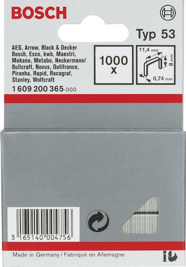 Bosch 1609200365 Capse 11.4x08x0.74mm Tip 53 1000buc