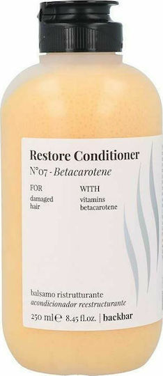 Farmavita Back Bar Restore Balsam Reconstrucție/Nutriție pentru Toate Tipurile de Păr 250ml