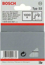 Bosch 1609200367 Staples 11.4x12x0.74mm 1000pcs Bosch 1609200367 Staples 11.4x12x0.74mm 1000pcs